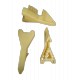 BOUCHON P/PROFIL ALU EN V 